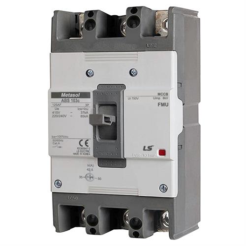 MCCB LS 3P 63A 37kA ( ABS103c FMU )